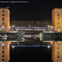 Buy canvas prints of Albert Dock Reflections. by Jason Connolly