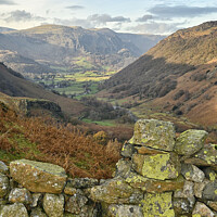 Buy canvas prints of Stonethwaite And Borrowdale. by Jason Connolly