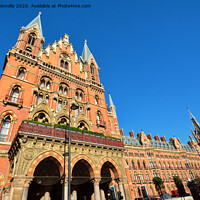 Buy canvas prints of St Pancras railway station. by Jason Connolly