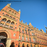Buy canvas prints of St Pancras railway station. by Jason Connolly