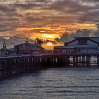 Buy canvas prints of North Pier Sunset.. by Jason Connolly