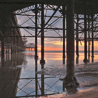 Buy canvas prints of North Pier At Sunset. by Jason Connolly