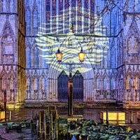 Buy canvas prints of York Minster Light. by Jason Connolly