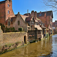 Buy canvas prints of Canals of Bruges by Jason Connolly