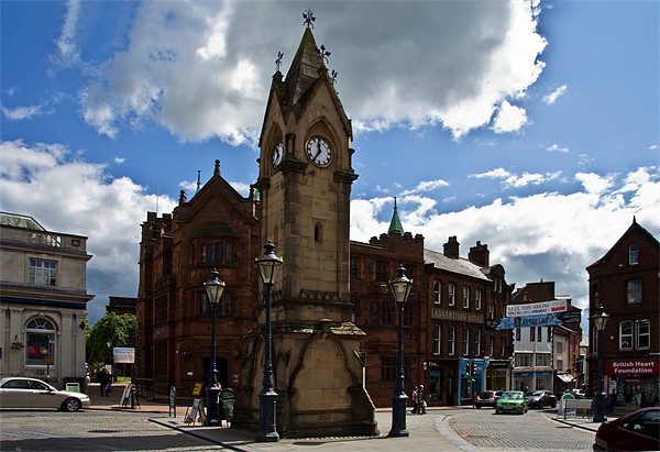 Penrith Clock Tower Picture Board by Tom Gomez