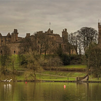 Buy canvas prints of Linlithgow Loch View by Tom Gomez
