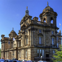 Buy canvas prints of Bank of Scotland Building by Tom Gomez