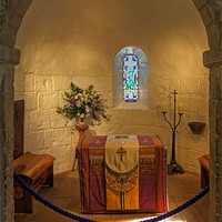 Buy canvas prints of St. Margaret's Chapel Interior by Tom Gomez