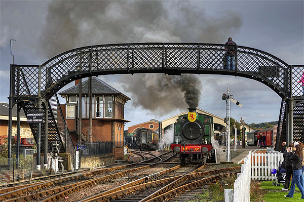 Bo’ness and Kinneil Railway Picture Board by Tom Gomez