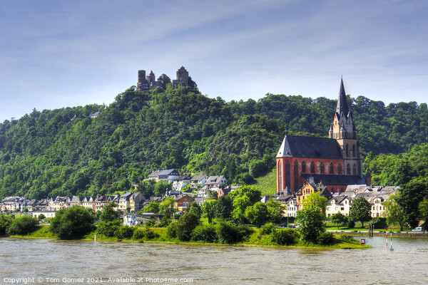 Church of Our Lady (Oberwesel) Picture Board by Tom Gomez