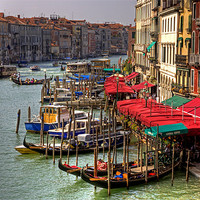 Buy canvas prints of Parking Spaces (Venice Style) by Tom Gomez