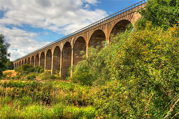 Viaduct over the Avon Valley Picture Board by Tom Gomez