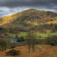 Buy canvas prints of Rydal Water and Nab Scar by Tom Gomez