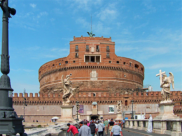Castel Sant'Angelo Picture Board by Tom Gomez