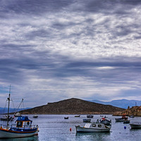 Buy canvas prints of Boats in the Bay by Tom Gomez