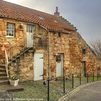 Buy canvas prints of Mangle Cottage, Pittenweem by Tom Gomez