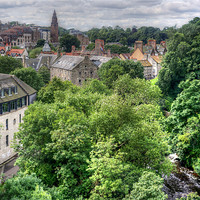 Buy canvas prints of Dean Village View by Tom Gomez