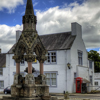 Buy canvas prints of Atholl Memorial Fountain by Tom Gomez