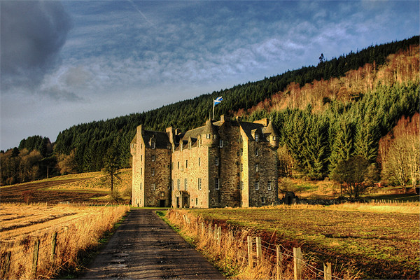 Clan Menzies Castle Picture Board by Tom Gomez