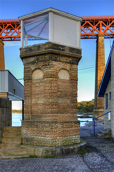 Hawes Pier Beacon Picture Board by Tom Gomez
