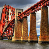 Buy canvas prints of Rail Bridge by Tom Gomez