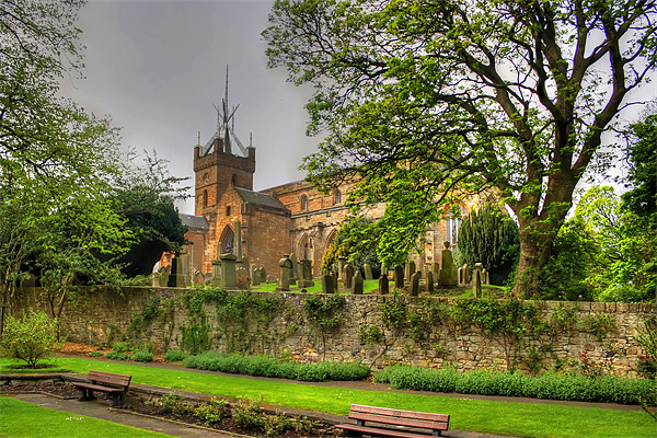 St Michaels at Linlithgow Picture Board by Tom Gomez