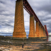 Buy canvas prints of How big is this bridge? by Tom Gomez