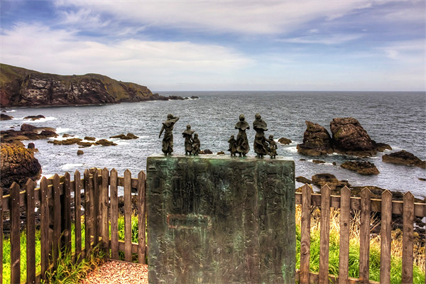 The Memorial at St Abbs Picture Board by Tom Gomez
