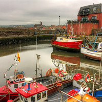 Buy canvas prints of Cromwell Harbour by Tom Gomez