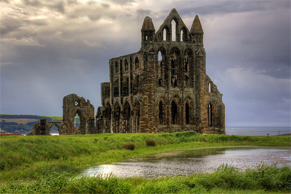 Whitby Abbey Picture Board by Tom Gomez