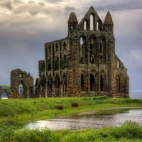 Buy canvas prints of Whitby Abbey by Tom Gomez