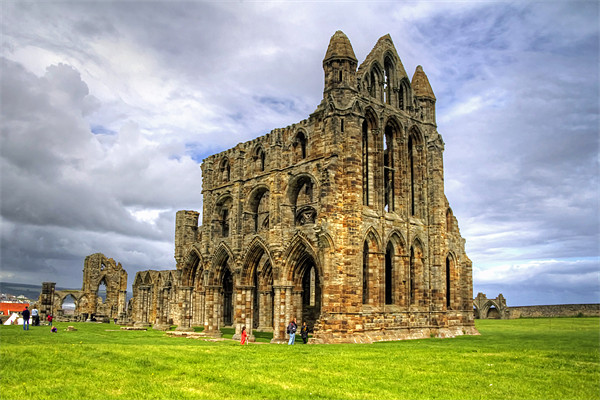 The Abbey at Whitby Picture Board by Tom Gomez