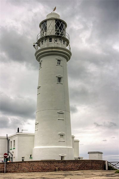 Flamborough Lighthouse Picture Board by Tom Gomez