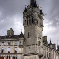 Buy canvas prints of Aberdeen New Town House by Tom Gomez