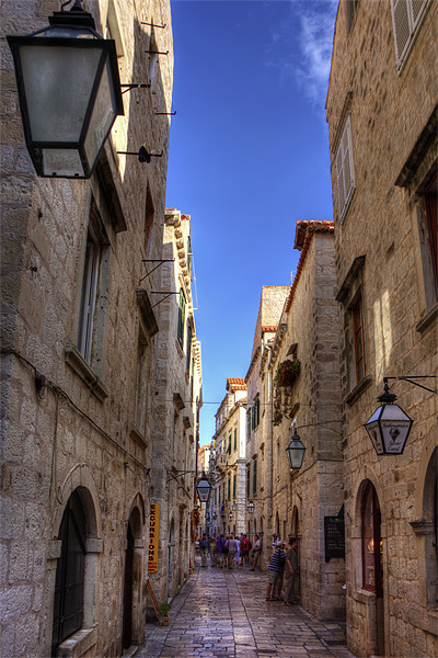 An Alley in Dubrovnik Picture Board by Tom Gomez