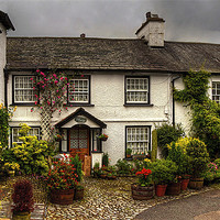 Buy canvas prints of Rose Cottage by Tom Gomez