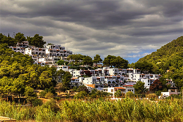 Pueblo Espárragos, Ibiza Picture Board by Tom Gomez