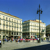 Buy canvas prints of Puerta del Sol by Tom Gomez