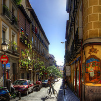 Buy canvas prints of Old Streets of Madrid by Tom Gomez