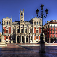 Buy canvas prints of Valladolid Town Hall by Tom Gomez