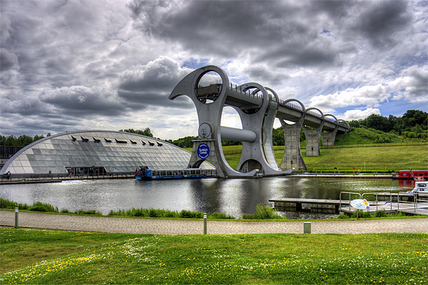 Rotating Boat Lift Picture Board by Tom Gomez