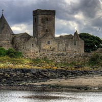 Buy canvas prints of Inchcolm Abbey by Tom Gomez
