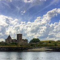 Buy canvas prints of Clouds over the Abbey by Tom Gomez
