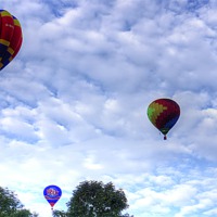 Buy canvas prints of Strathaven Balloon Festival by Tom Gomez