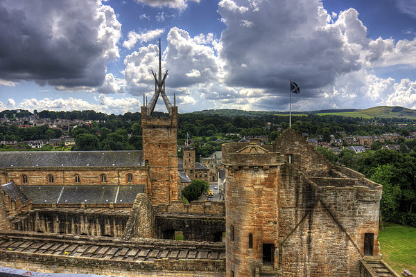 Historic Linlithgow Picture Board by Tom Gomez