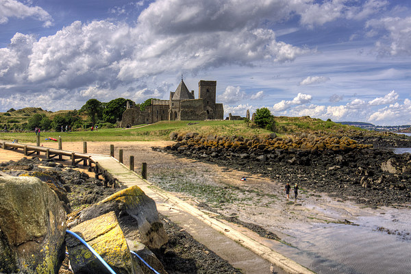 Inchcolm Picture Board by Tom Gomez
