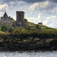 Buy canvas prints of The Abbey by the Sea by Tom Gomez