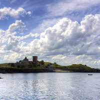 Buy canvas prints of First View of Inchcolm Abbey by Tom Gomez