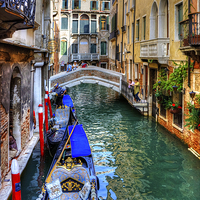 Buy canvas prints of Venice Canal by Tom Gomez