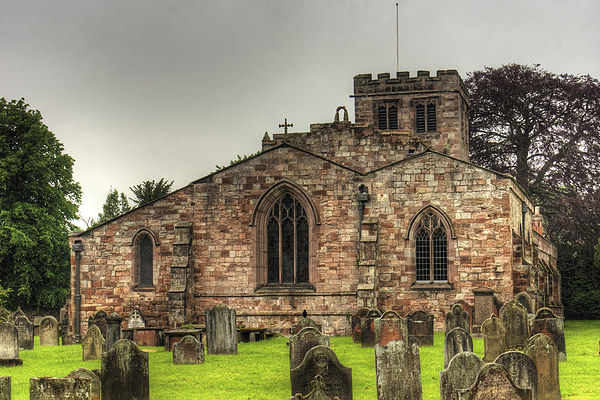 Parish Church of St Lawrence Picture Board by Tom Gomez